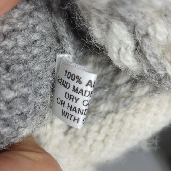 The Alpaca Connection Women's Sz Large? Multicolor 100% Alpaca Pullover Sweater - Picture 9 of 11